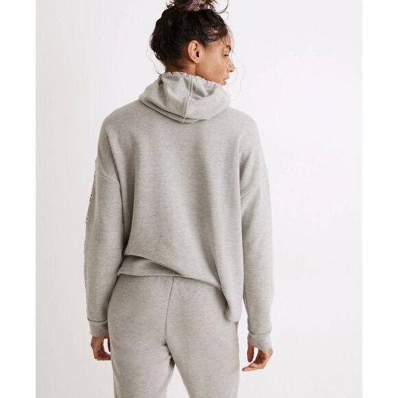 New! Madewell‎ women's MWL Easygoing Hoodie Sweatshirt, size M - Picture 2 of 16